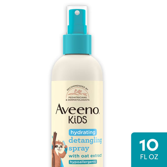 Aveeno Kids Spray Hidratante Desenredante con Extracto de Avena para Niños – 10 fl oz (295 ml)