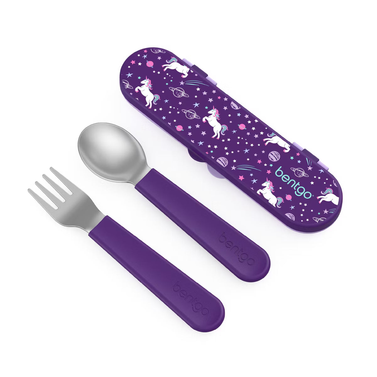 Bentgo Kids™ Cubiertos Infantiles de Acero Inoxidable
