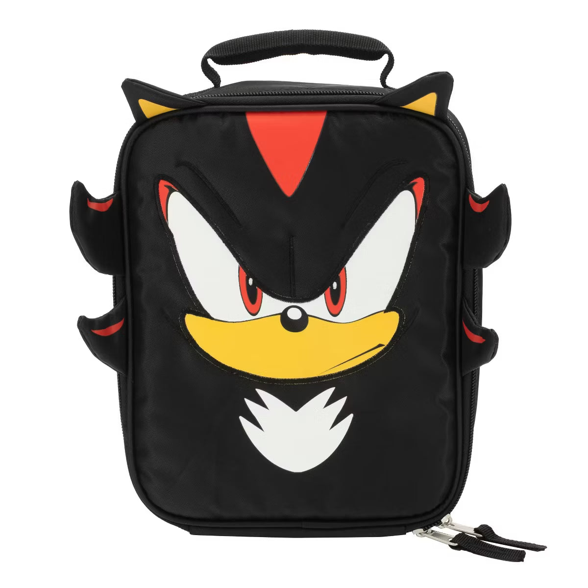 Lonchera Térmica Sonic the Hedgehog – Mini Nevera de Shadow con Detalles 3D y Asa Acolchada Superior