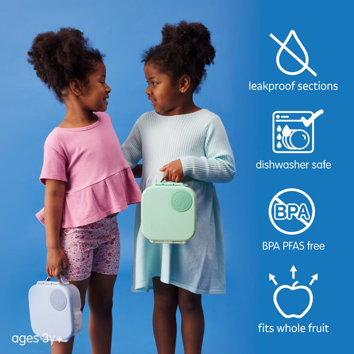 b.box Mini Bento - Lonchera Bento para Niños