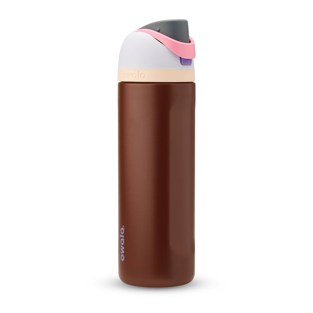 Botella Térmica Owala FreeSip de Acero Inoxidable 24 oz (710 ml) Color Sleek.