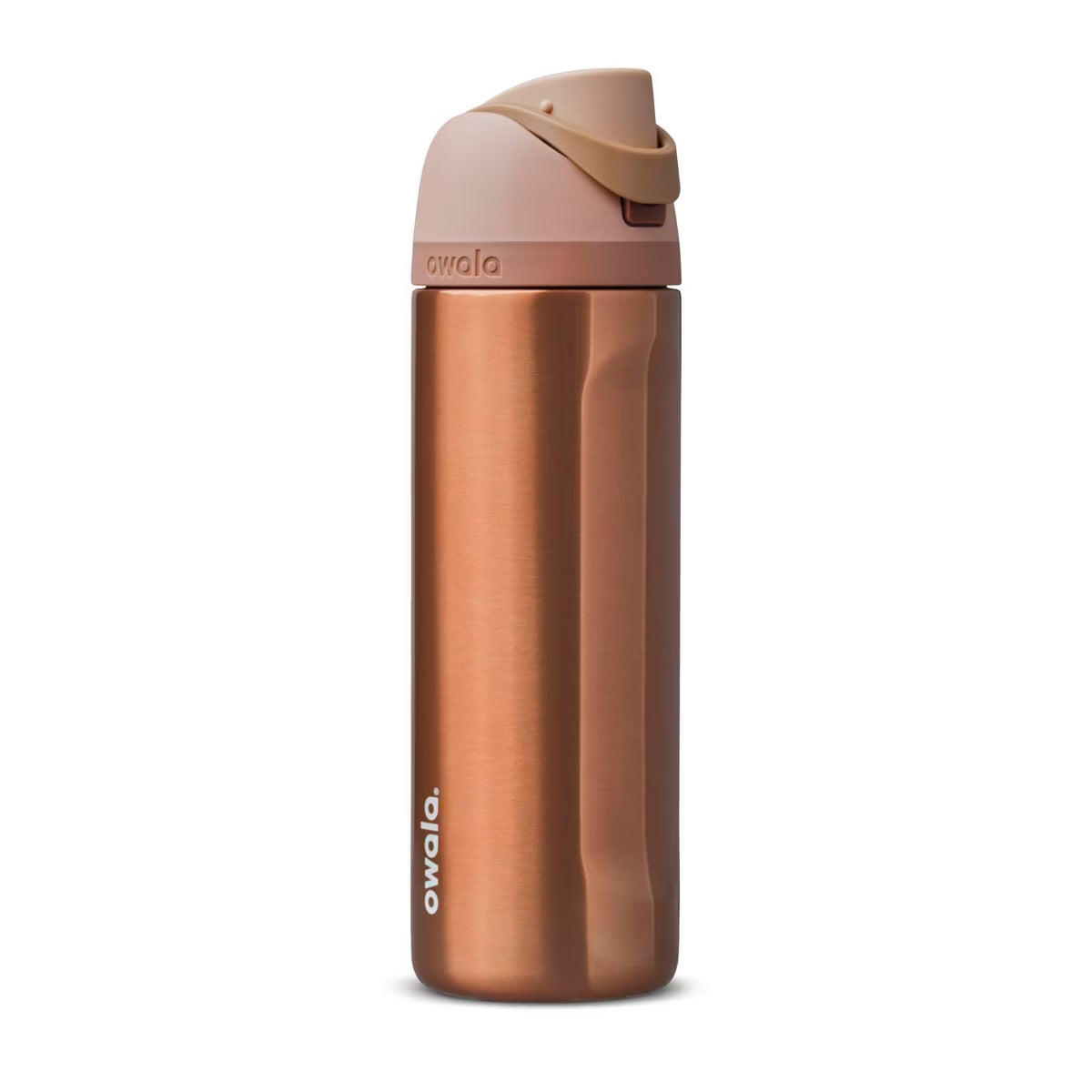 Botella Térmica Owala FreeSip de Acero Inoxidable 24 oz (710 ml) Color Sleek.