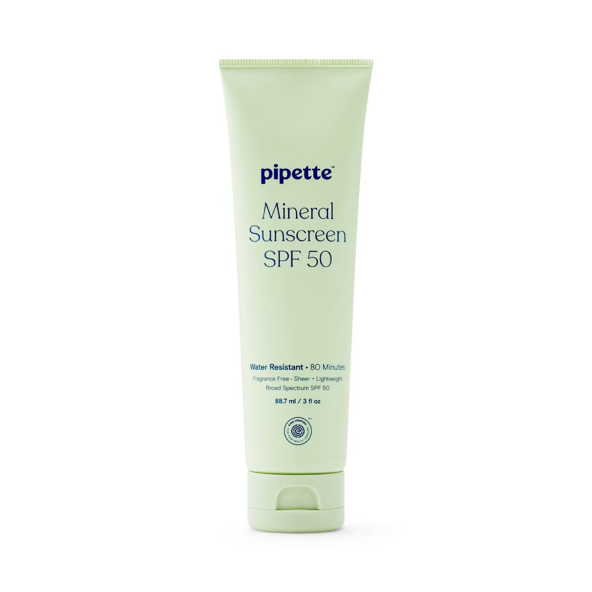 Pipette Loción de Protector Solar Mineral de Amplio Espectro SPF 50 – 3 fl oz (89 ml)