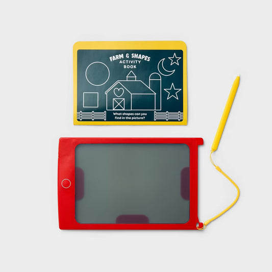 Tableta para Dibujar por Calco Gigglescape™ Roja, Desarrolla la Motricidad Fina y la Creatividad Infantil.