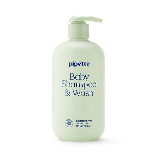Pipette Baby Shampoo + Wash Sin Fragancia – 11.8 fl oz (350 ml)